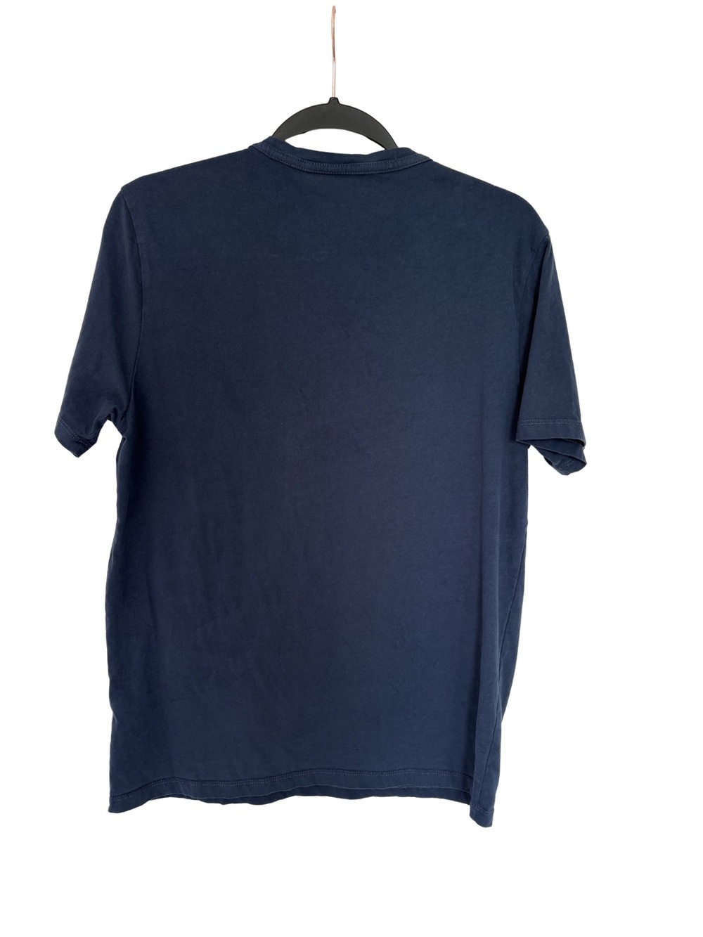 All Saints Men’s Tonic Crewneck Slim Ramskull in Navy T-Shirt Classic Cool - Picture 4 of 10
